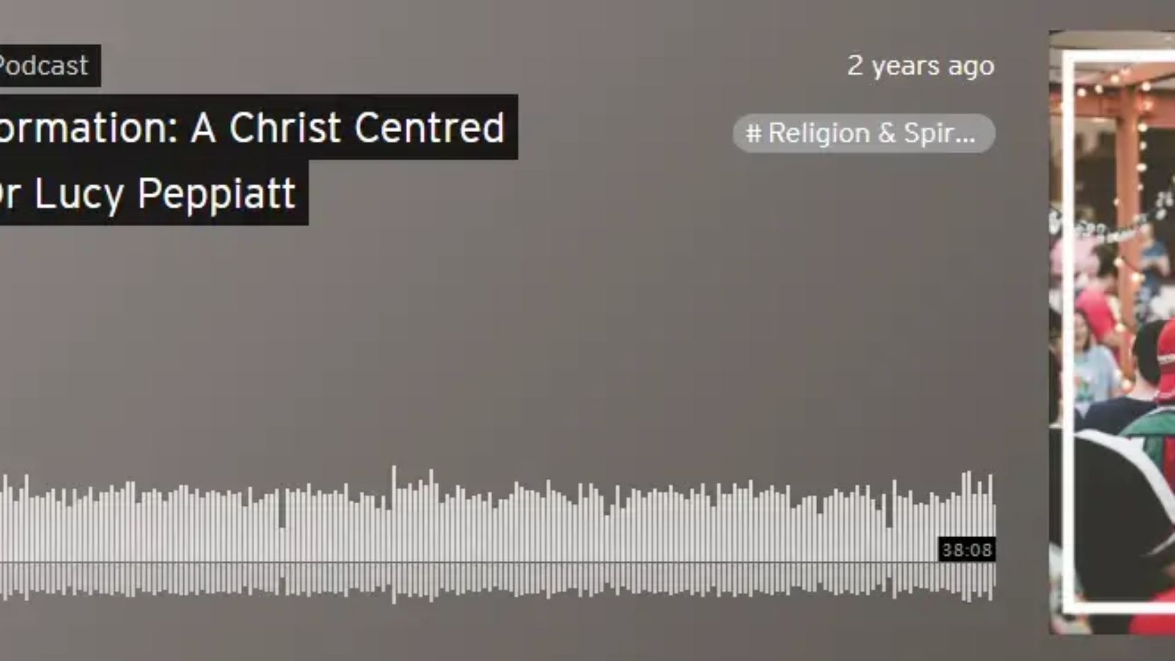 Spiritual Formation Podcast