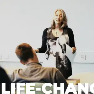 Principal's Bursary Student Lucy teaching