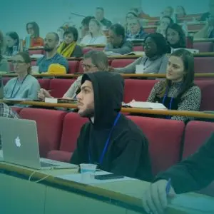 Image of students in auditorium classroom - Programme Delivery page