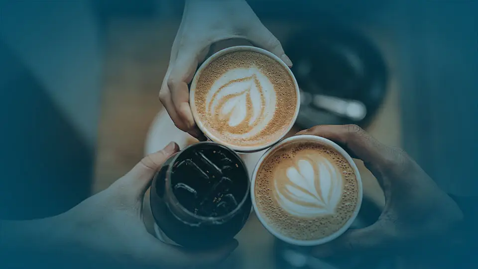 Coffee cups together - Partners page