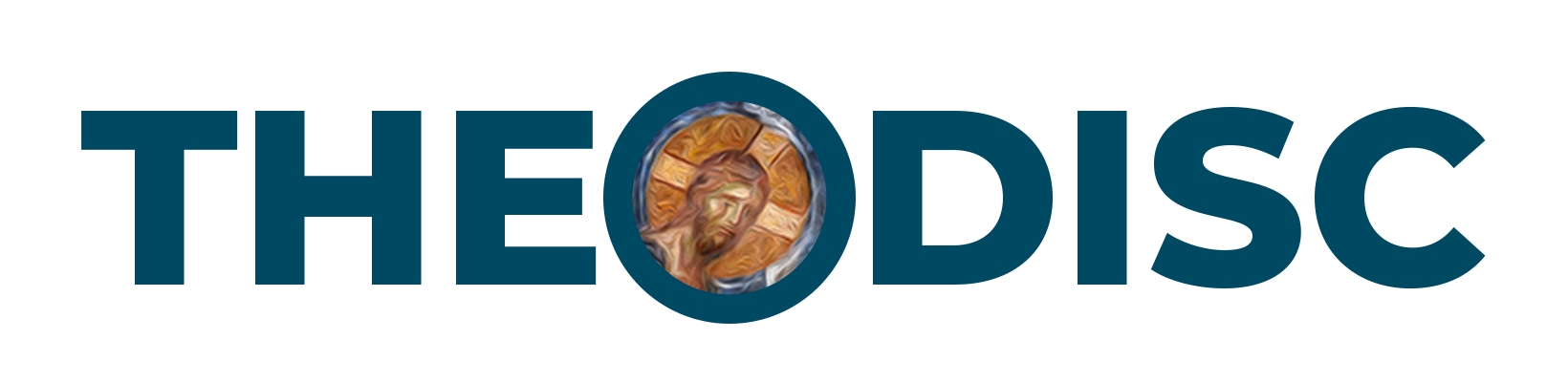 TheoDisc Logo wordmark blue