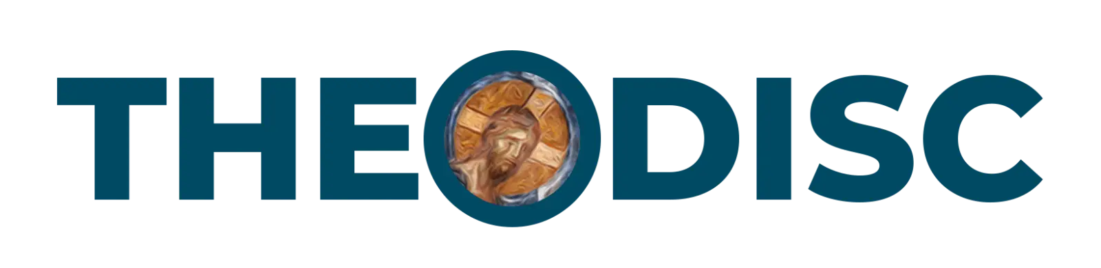 TheoDisc Logo wordmark blue