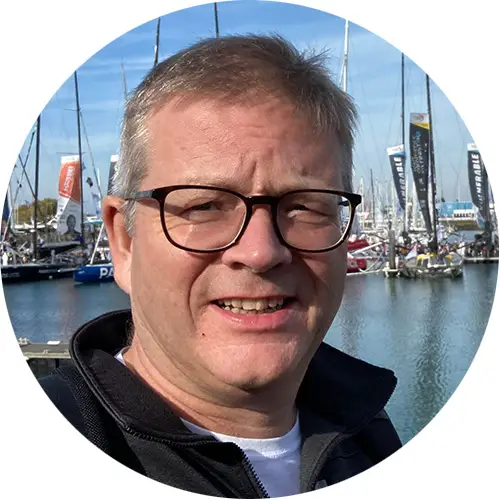 SCOT Iain Macaulay profile pic with yachts in background