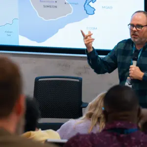 Freddy Hedley teaching at WTC Residential