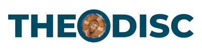 TheoDisc Logo wordmark blue